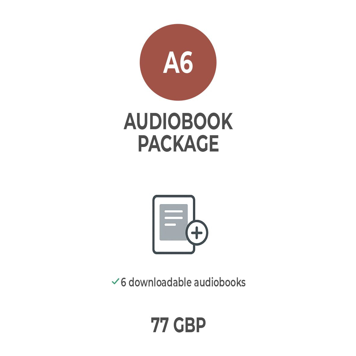 Audiobook A6
